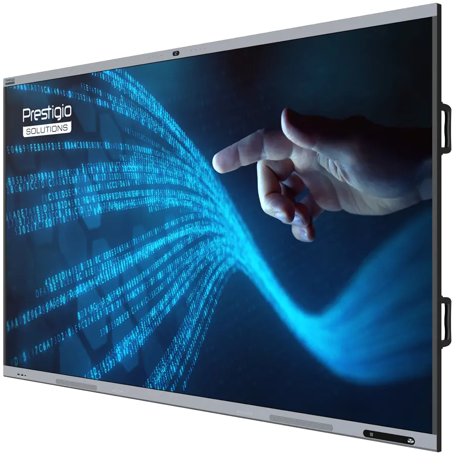 PRESTIGIO SOLUTIONS Multiboard 65'' Light+ Gen 2, Android 13, Google EDLA, AI Camera, 16/128GB - image 1