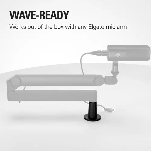 Elgato Desk Plate for Wave Mic Arm - плочка за монтаж на Elgato микрофон - image 1