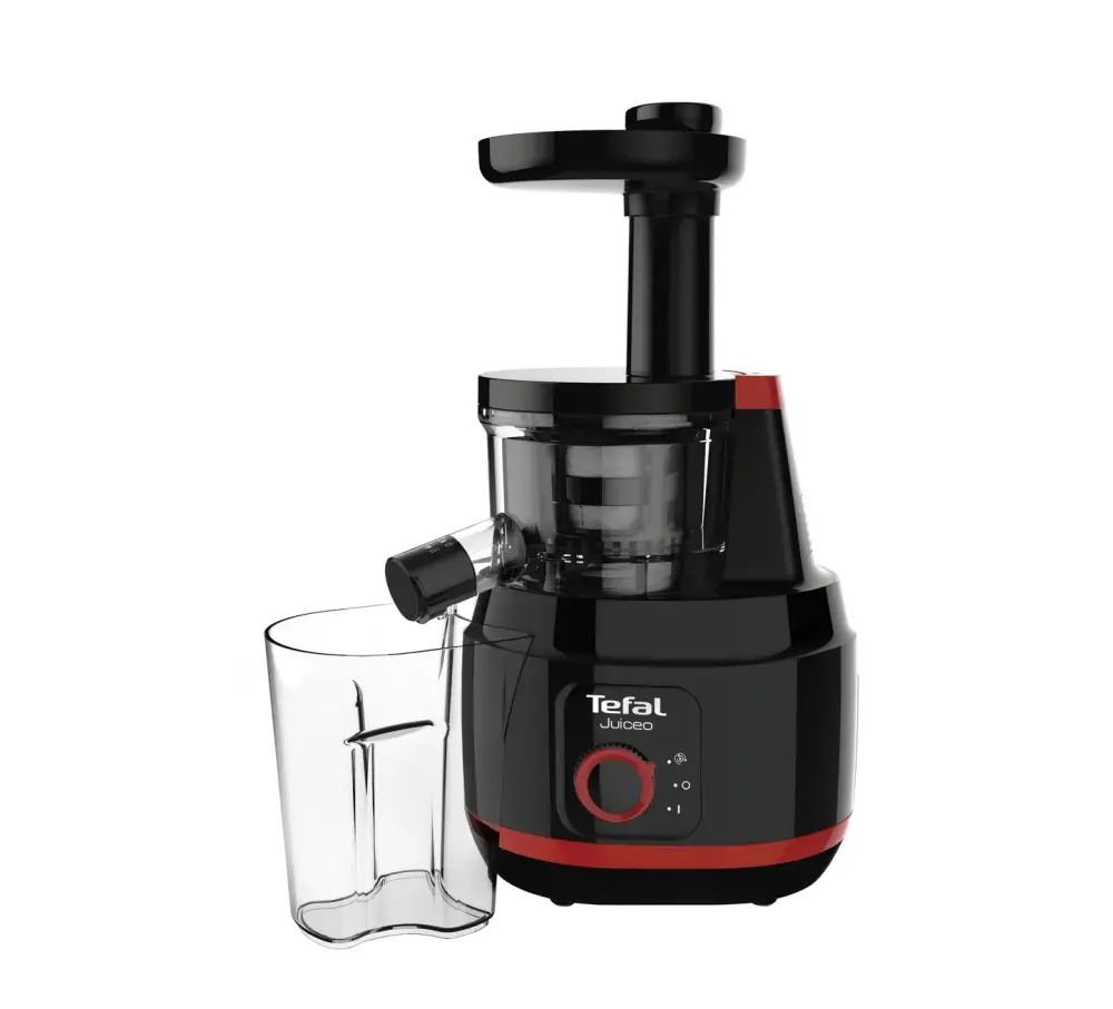 Storcător de fructe, Tefal ZC150838 Juiceo 2Sp 150W Negru/Roșu - image 1