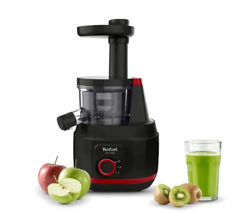 Сокоизстисквачка, Tefal ZC150838 Juiceo 2Sp 150W Black/Red - image 4