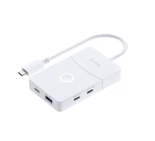 USB хъб, D-Link 5-in-1 USB-C Hub with Wireless HDMI - image 1