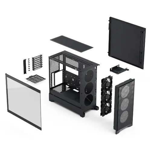 Кутия за компютър, FRACTAL DESIGN FD POP 2 AIR BLACK TG - image 9