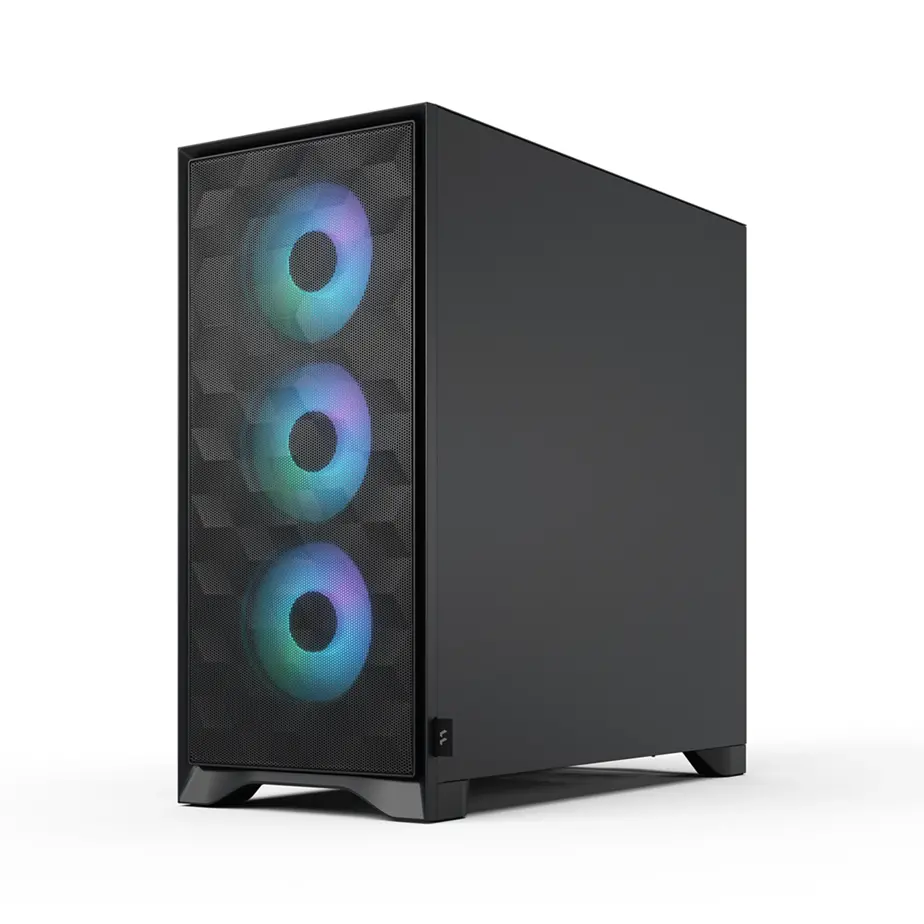 Carcasă pentru computer, FRACTAL DESIGN FD POP 2 AIR BLACK TG RGB - image 1
