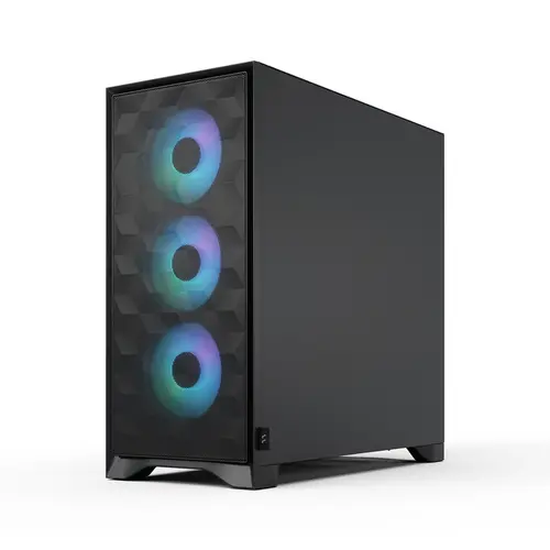 Кутия за компютър, FRACTAL DESIGN FD POP 2 AIR BLACK TG RGB - image 1