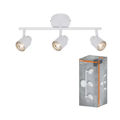 LED ОСВЕТИТЕЛНО ТЯЛО SPOT PRIMAL WHITE 3XGU10 LEDVANCE - WHITE LED ОСВЕТИТЕЛНО ТЯЛО SPOT PRIMAL WHITE 3XGU10 LEDVANCE - WHITE