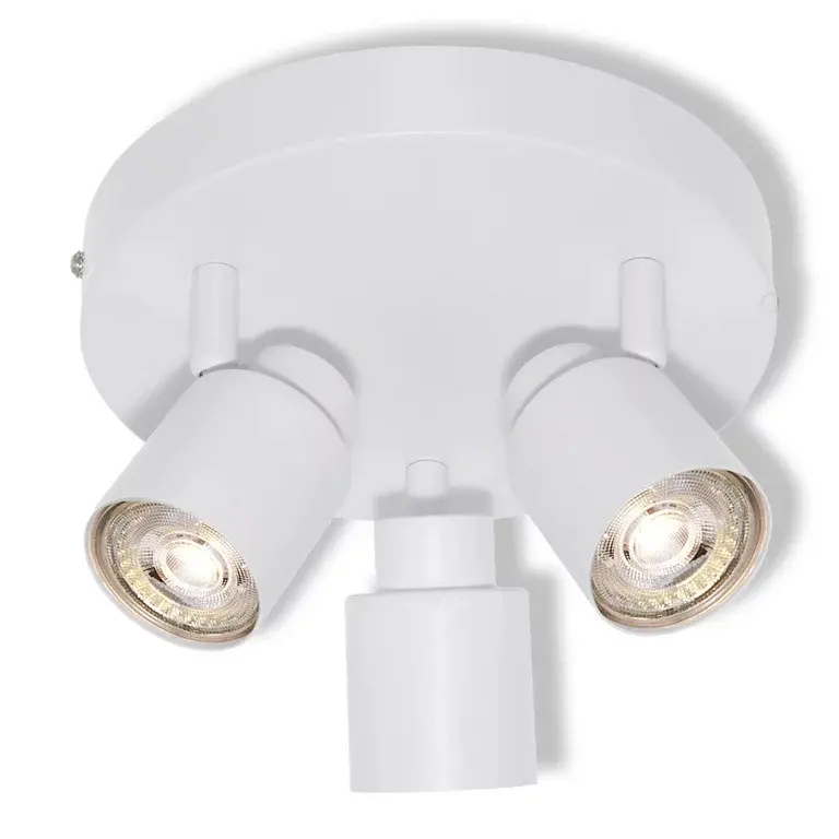LED ОСВЕТИТЕЛНО ТЯЛО SPOT PRIMAL WHITE 3XGU10 PLATE LEDVANCE - WHITE - image 2