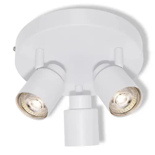 LED ОСВЕТИТЕЛНО ТЯЛО SPOT PRIMAL WHITE 3XGU10 PLATE LEDVANCE - WHITE - image 2