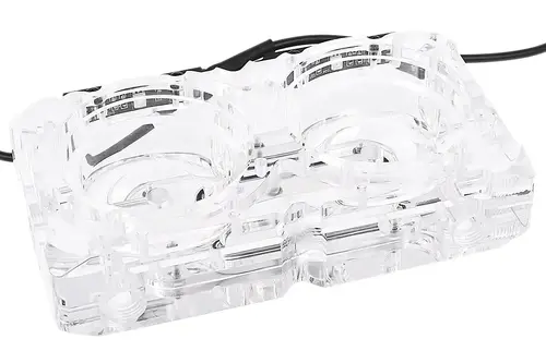 Адаптер приставка с вътрешна и външна резба Alphacool Eisdecke D5 Dual Acrylic Attachment 3x 1/4" Адаптер приставка с вътрешна и външна резба Alphacool Eisdecke D5 Dual Acrylic Attachment 3x 1/4"