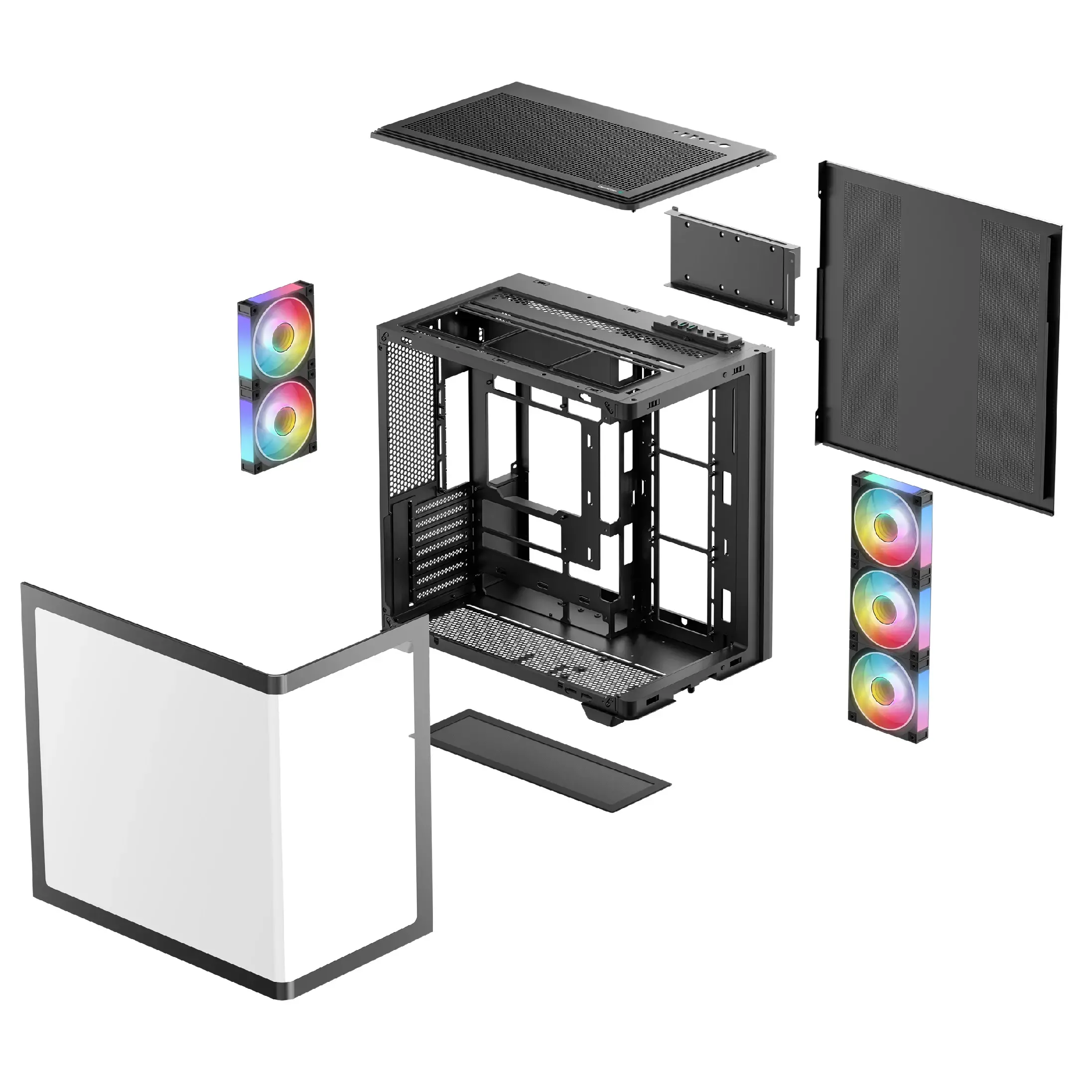 DeepCool κουτί Case ATX - CG590U 5F - 5 ARGB Fans - image 7