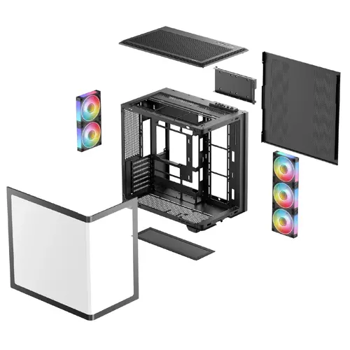 DeepCool кутия Case ATX - CG590U 5F - 5 ARGB Fans - image 7