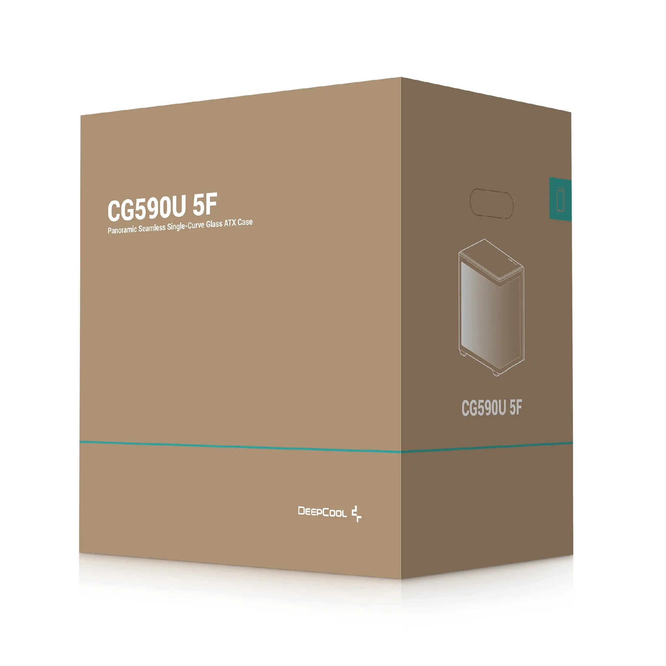 DeepCool кутия Case ATX - CG590U 5F - 5 ARGB Fans - image 8