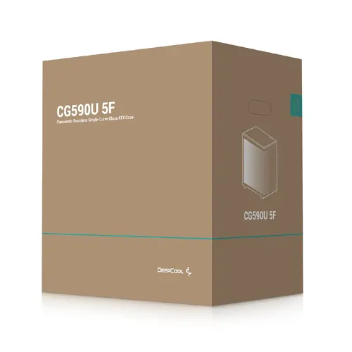 DeepCool carcasă Case ATX - CG590U 5F - 5 ARGB Fans - 9