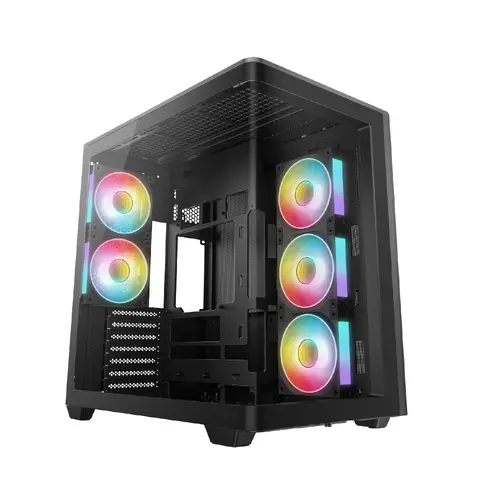 DeepCool кутия Case ATX - CG590U 5F - 5 ARGB Fans DeepCool кутия Case ATX - CG590U 5F - 5 ARGB Fans