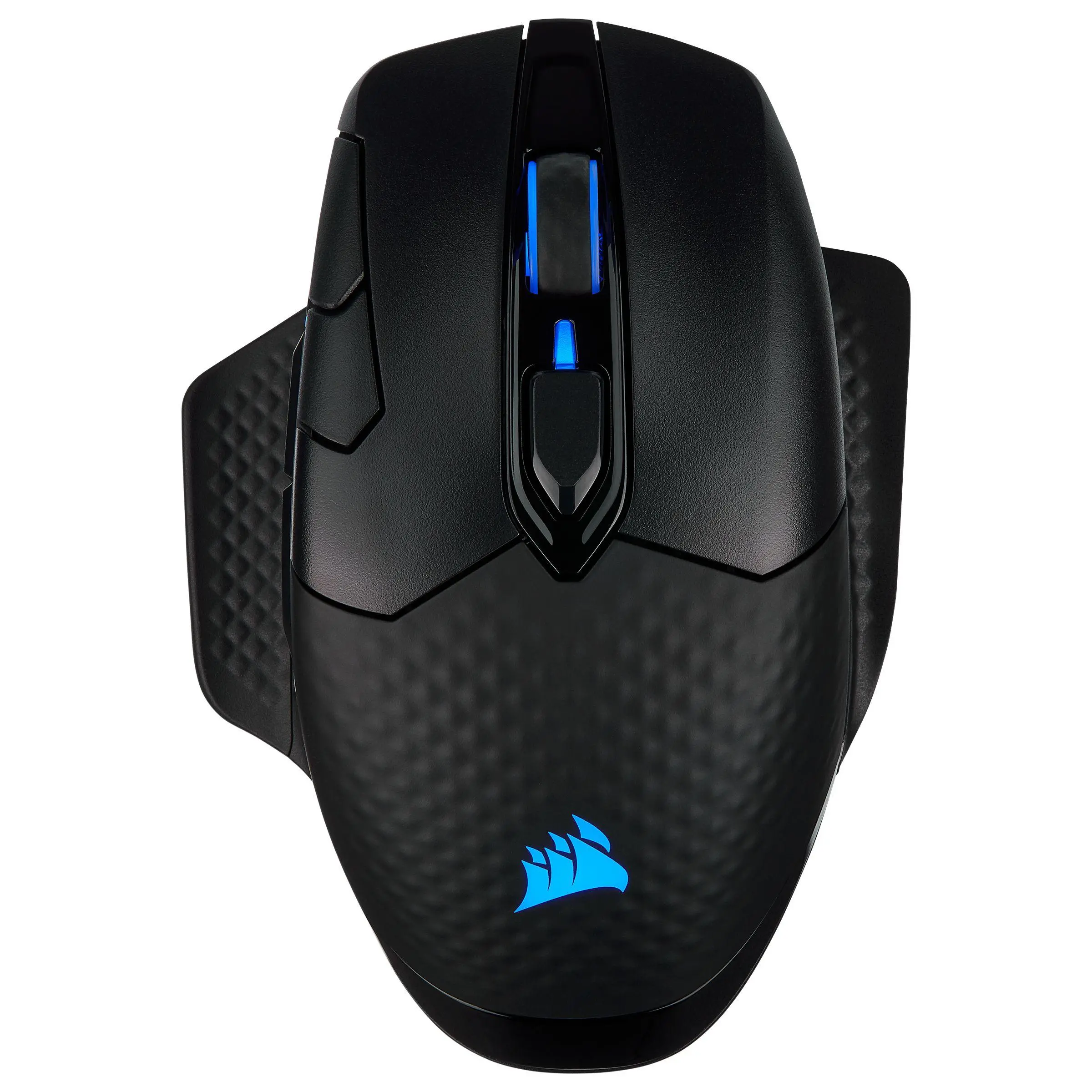 CORSAIR DARK CORE RGB PRO, Wireless FPS/MOBA with SLIPSTREAM, Black, Backlit RGB LED, 18000 DPI, Optical