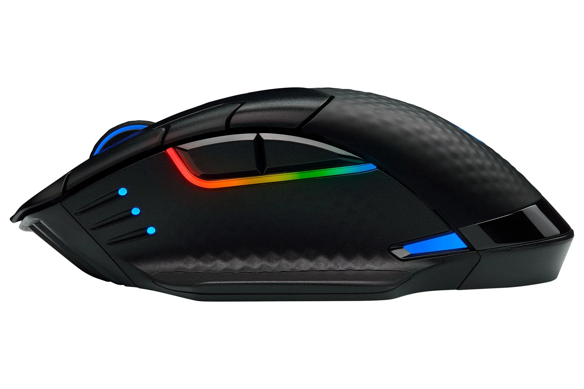 CORSAIR DARK CORE RGB PRO, Wireless FPS/MOBA with SLIPSTREAM, Black, Backlit RGB LED, 18000 DPI, Optical - image 1