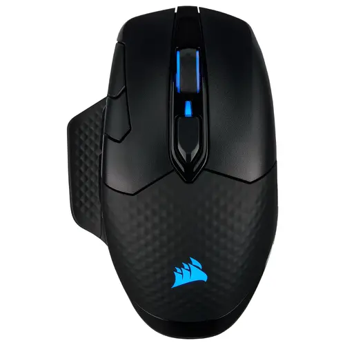 CORSAIR DARK CORE RGB PRO, Wireless FPS/MOBA with SLIPSTREAM, Black, Backlit RGB LED, 18000 DPI, Optical - image 4