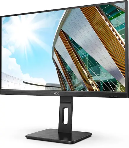 Монитор AOC 27P2Q, 27" IPS, WLED,1920x1080, 100Hz, 250cd/m2 VGA, DP, HDMI, USB SPEAKERS, Hub