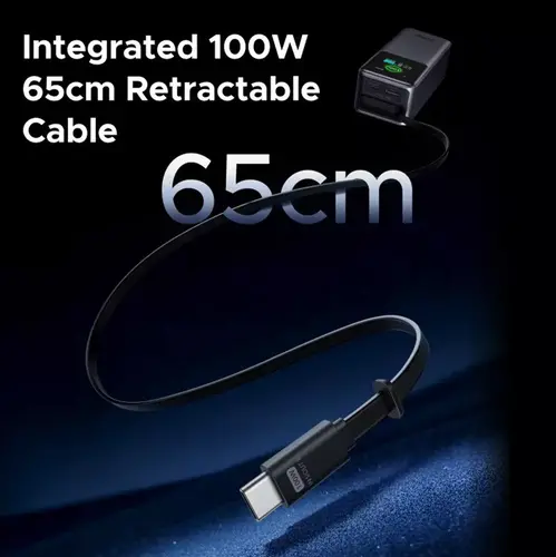 POWER BANK PB726 20 000mAh С ВГРАДЕН КАБЕЛ 165W UGREEN - image 2