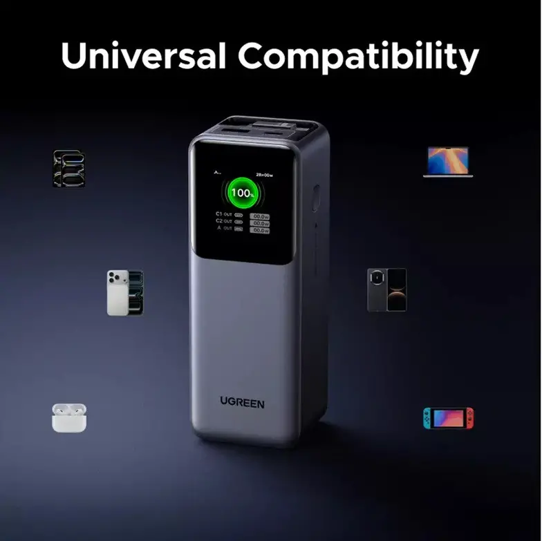 POWER BANK PB726 20 000mAh С ВГРАДЕН КАБЕЛ 165W UGREEN - image 6