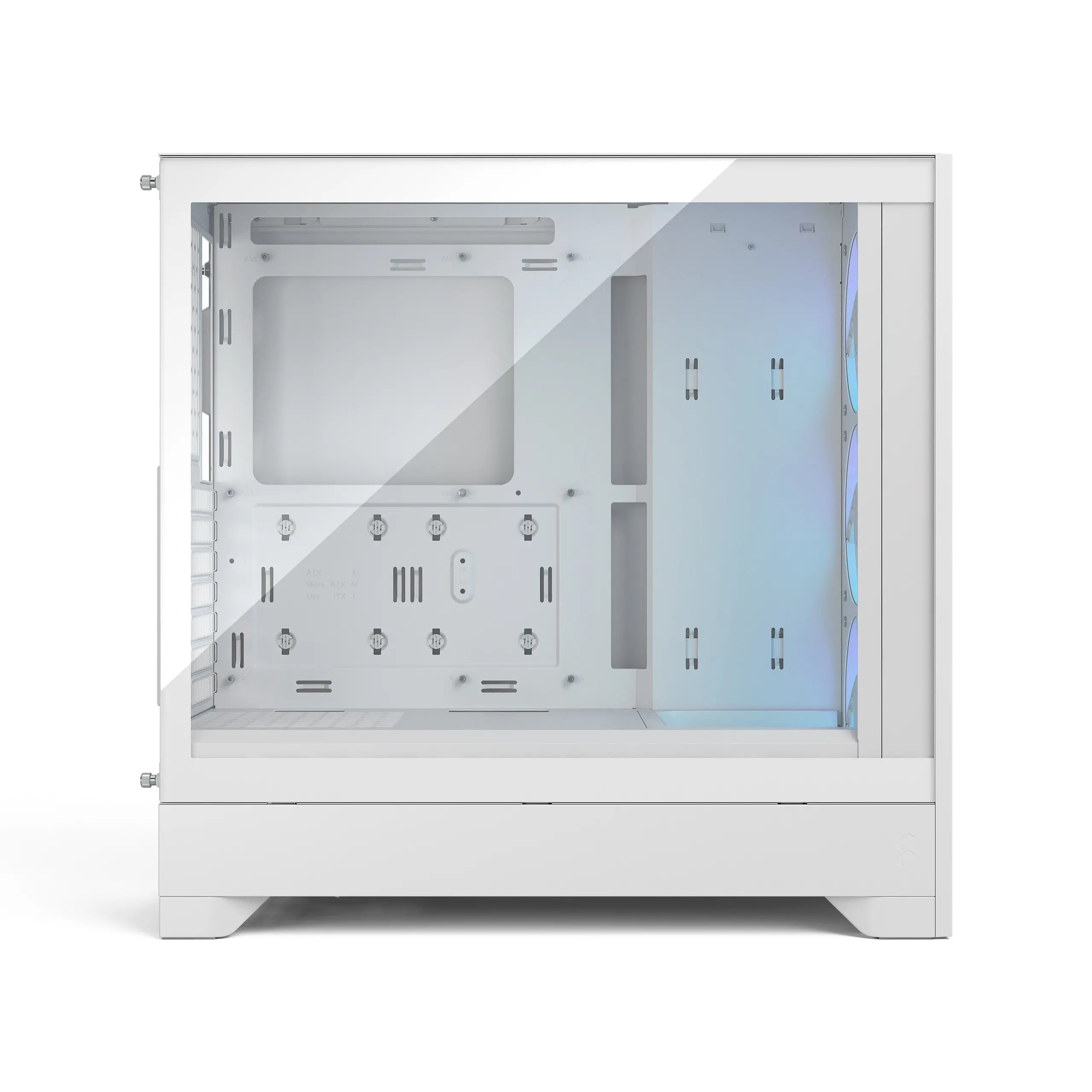 Carcasă PC, FRACTAL DESIGN FD POP 2 AIR WHITE TG RGB - image 4