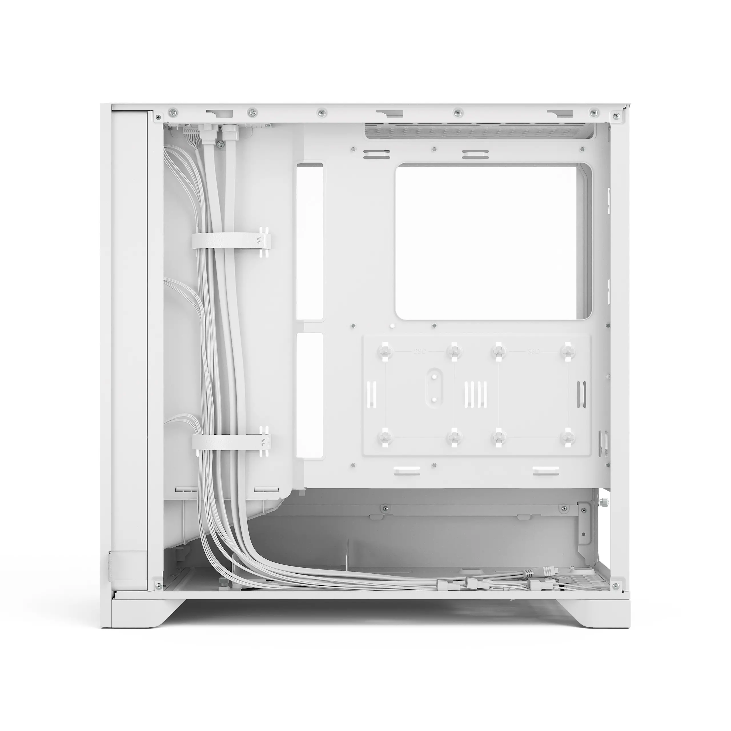 Carcasă PC, FRACTAL DESIGN FD POP 2 AIR WHITE TG RGB - image 5