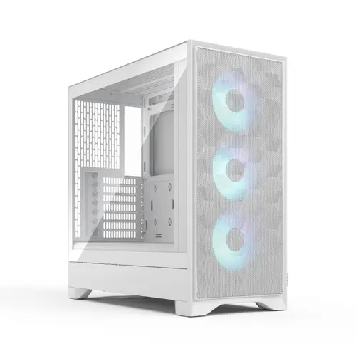 Кутия за компютър, FRACTAL DESIGN FD POP 2 AIR WHITE TG RGB