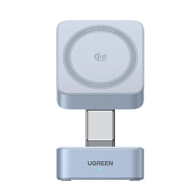 БЕЗЖИЧНО ЗАРЯДНО 2in1 MagFlow 25W Qi2 W752 UGREEN - image 2