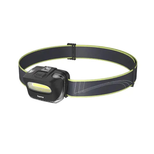 HAMA Lanternă frontală "HL110", LED, baterii, sport - 1