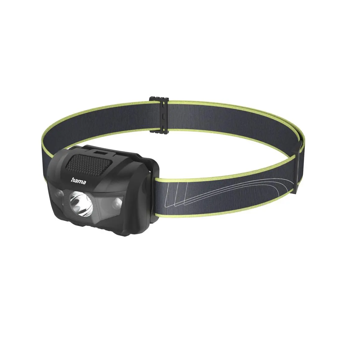 HAMA Lanternă frontală HL200" LED, baterii, sport, 4 moduri