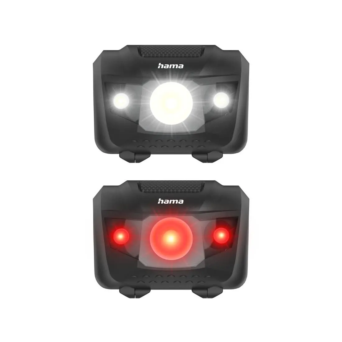 HAMA Фенер Челник HL200" LED, батерии, спорт, 4 режима - image 3