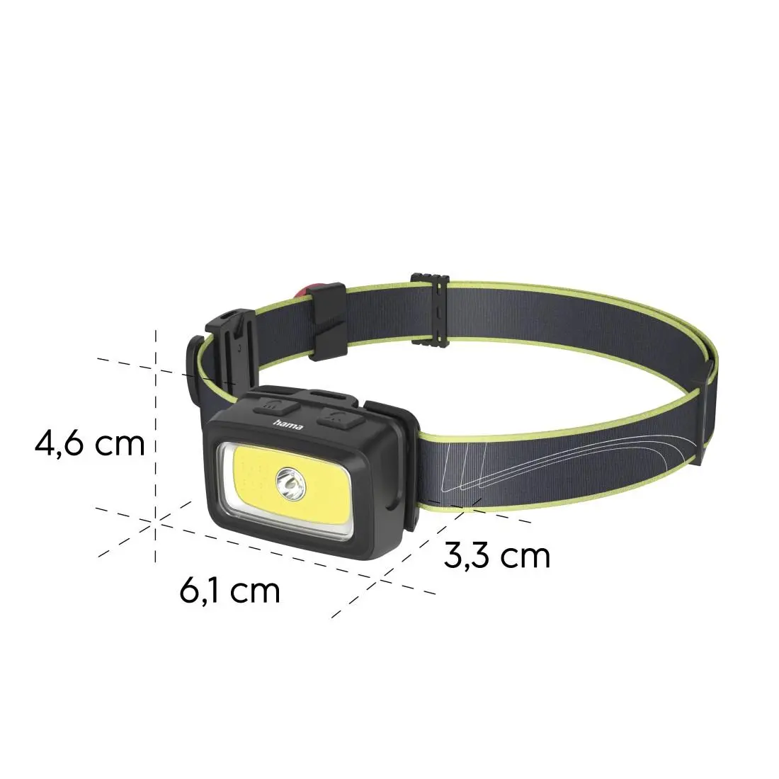 HAMA Фенер Челник "HL350" LED, батерии, 7 режима - image 11
