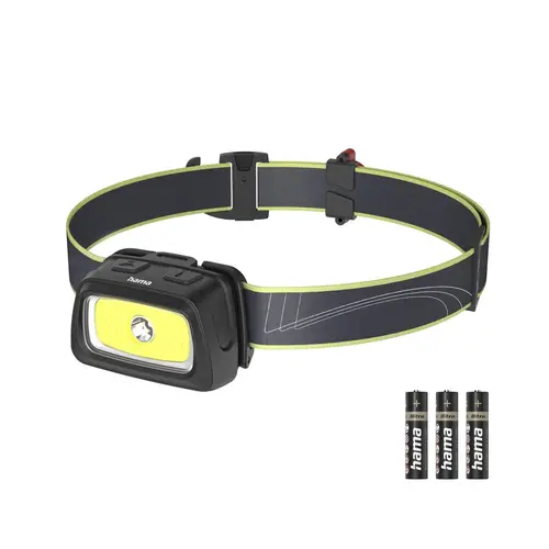 HAMA Φακός κεφαλής "HL350" LED, μπαταρίες, 7 λειτουργίες - 13