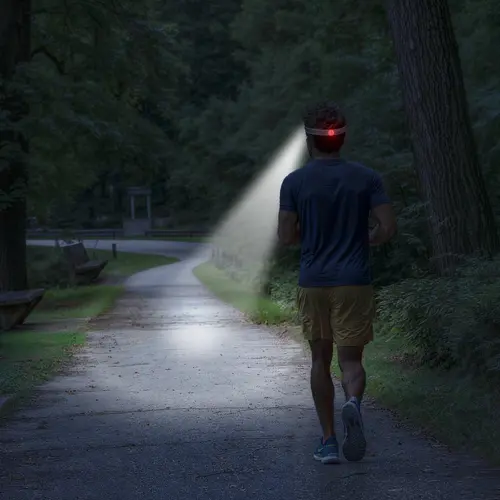 HAMA Фенер Челник "HL350" LED, батерии, 7 режима - image 2