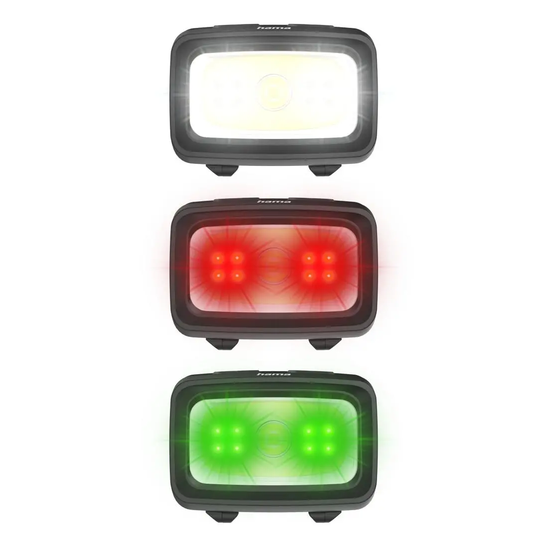HAMA Lanternă frontală "HL350" LED, baterii, 7 moduri - image 3