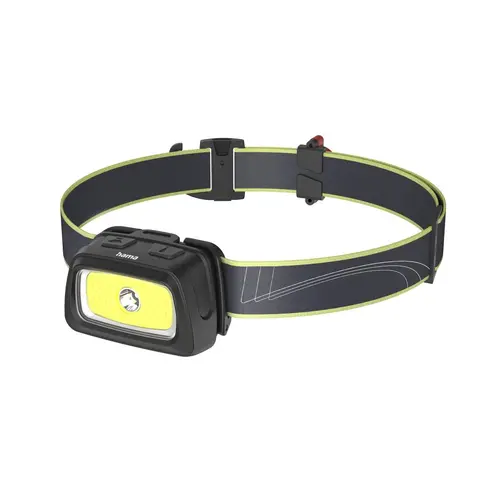 HAMA Φακός κεφαλής "HL350" LED, μπαταρίες, 7 λειτουργίες