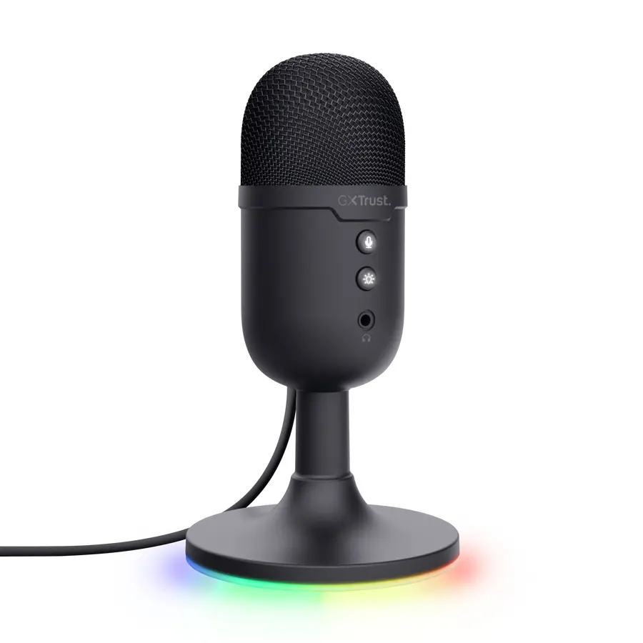 Μικρόφωνο, TRUST GXT234 Yunix, USB Microphone, μαύρο - image 1