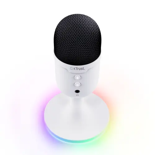 Микрофон, TRUST GXT234W Yunix, USB Microphone, White - image 2