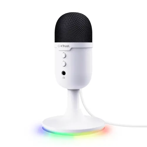 Микрофон, TRUST GXT234W Yunix, USB Microphone, White