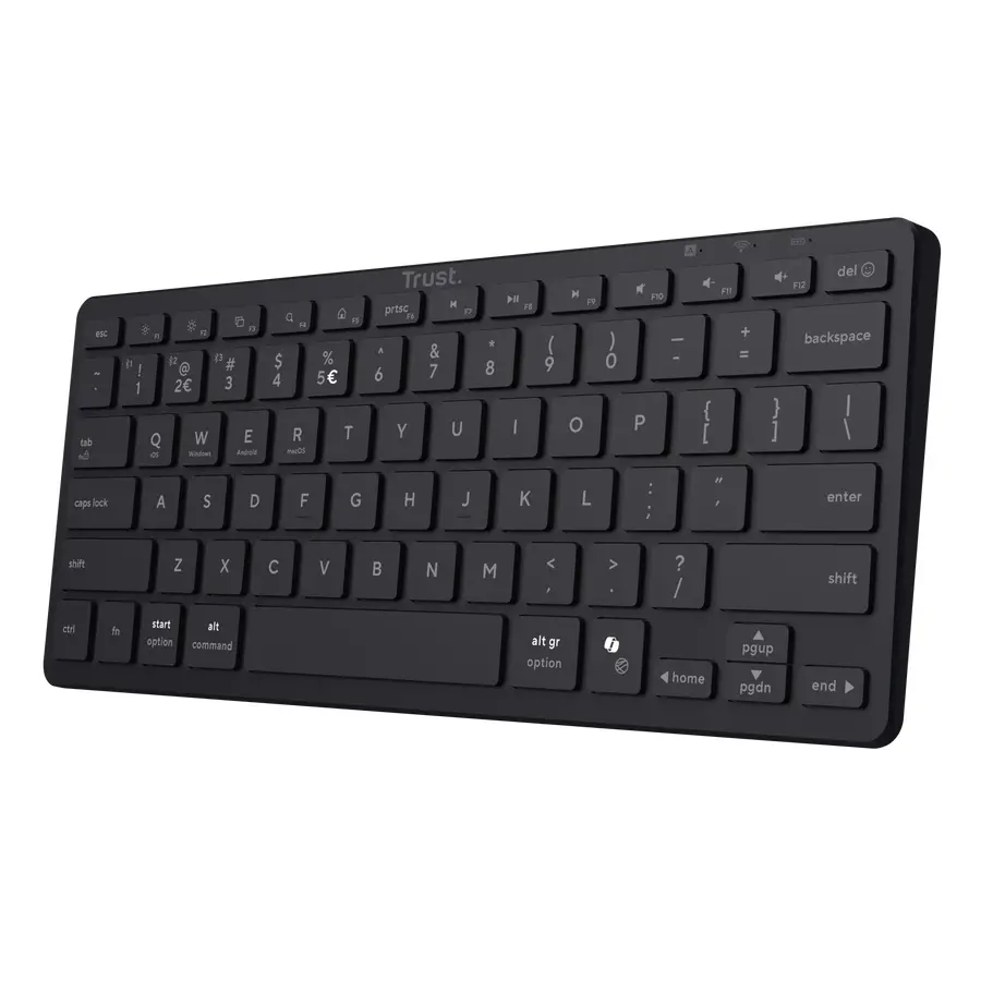 Tastatură, TRUST Nado II Multidevice Bluetooth US