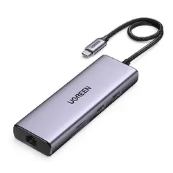 МУЛТИФУНКЦИОНАЛЕН АДАПТЕР 5in1 HDMI/USB A/C PD CM511 UGREEN