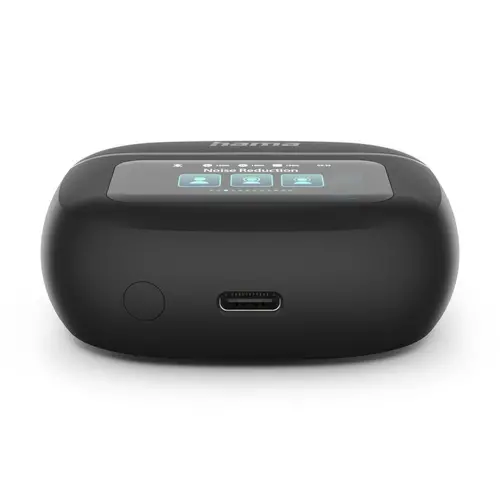 HAMA Блутут слушалки "Spirit Touch", TWS, ANC, с тъч дисплей, черни - image 9