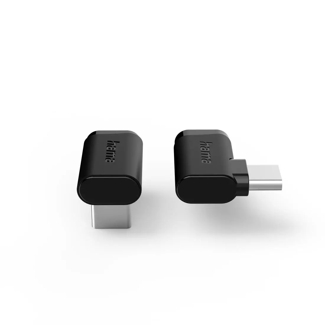 HAMA Адаптер 90°C USB-C, USB 3.2 Gen2, 10 Gbit/s, 5 A, 240 W, комплект от 2 - image 2