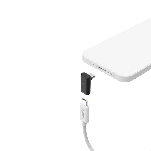 HAMA Адаптер 90°C USB-C, USB 3.2 Gen2, 10 Gbit/s, 5 A, 240 W, комплект от 2 - image 8
