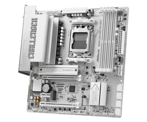 Дънна платка ASRock B850M CHALLENGER WIFI WHITE socket AM5 - image 2