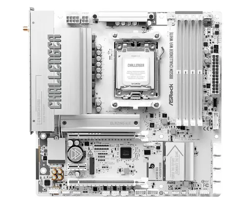 Placă de bază ASRock B850M CHALLENGER WIFI WHITE socket AM5 - 1