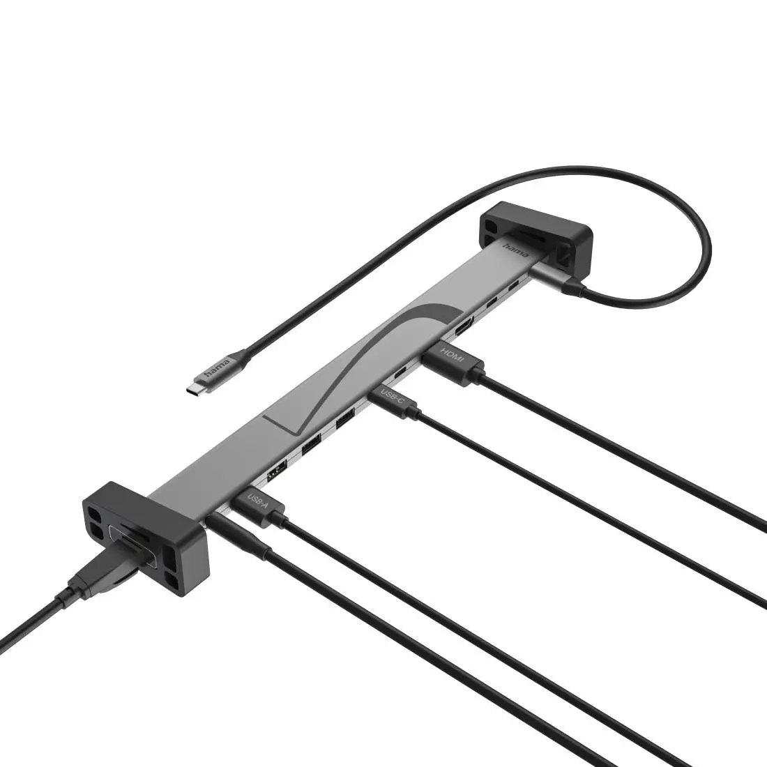 HAMA Докинг станция "Connect2Office Work" USB-C, 12 порта - image 3
