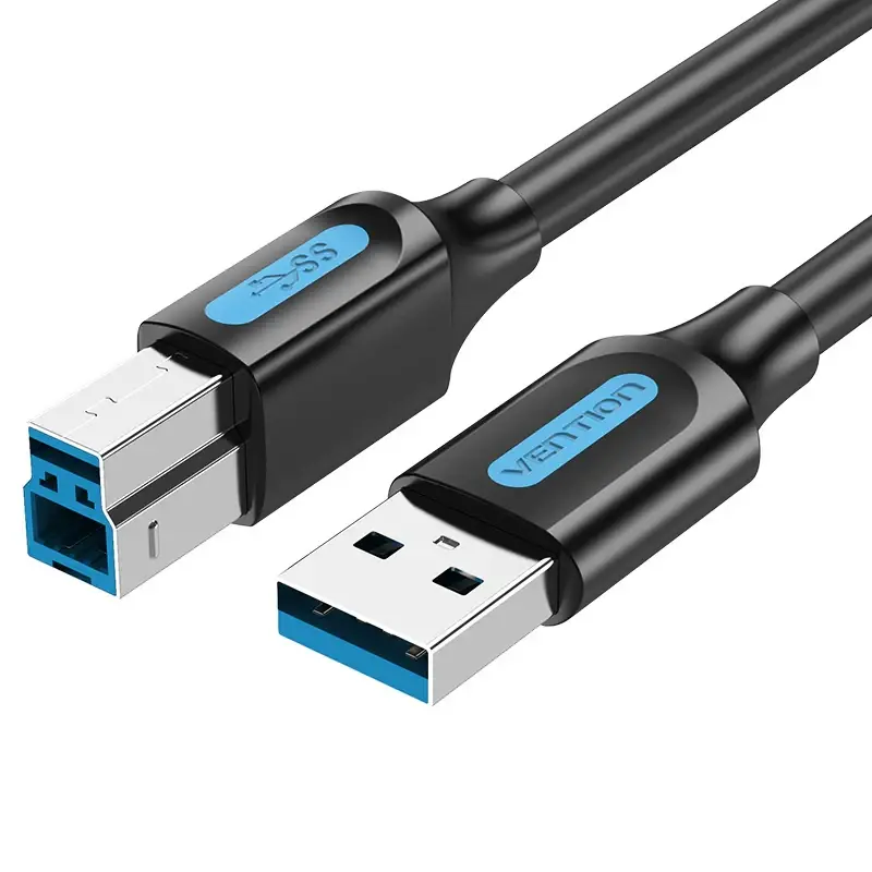 Vention Καλώδιο USB 3.0 AM / BM - 0.5M Μαύρο - COOBD