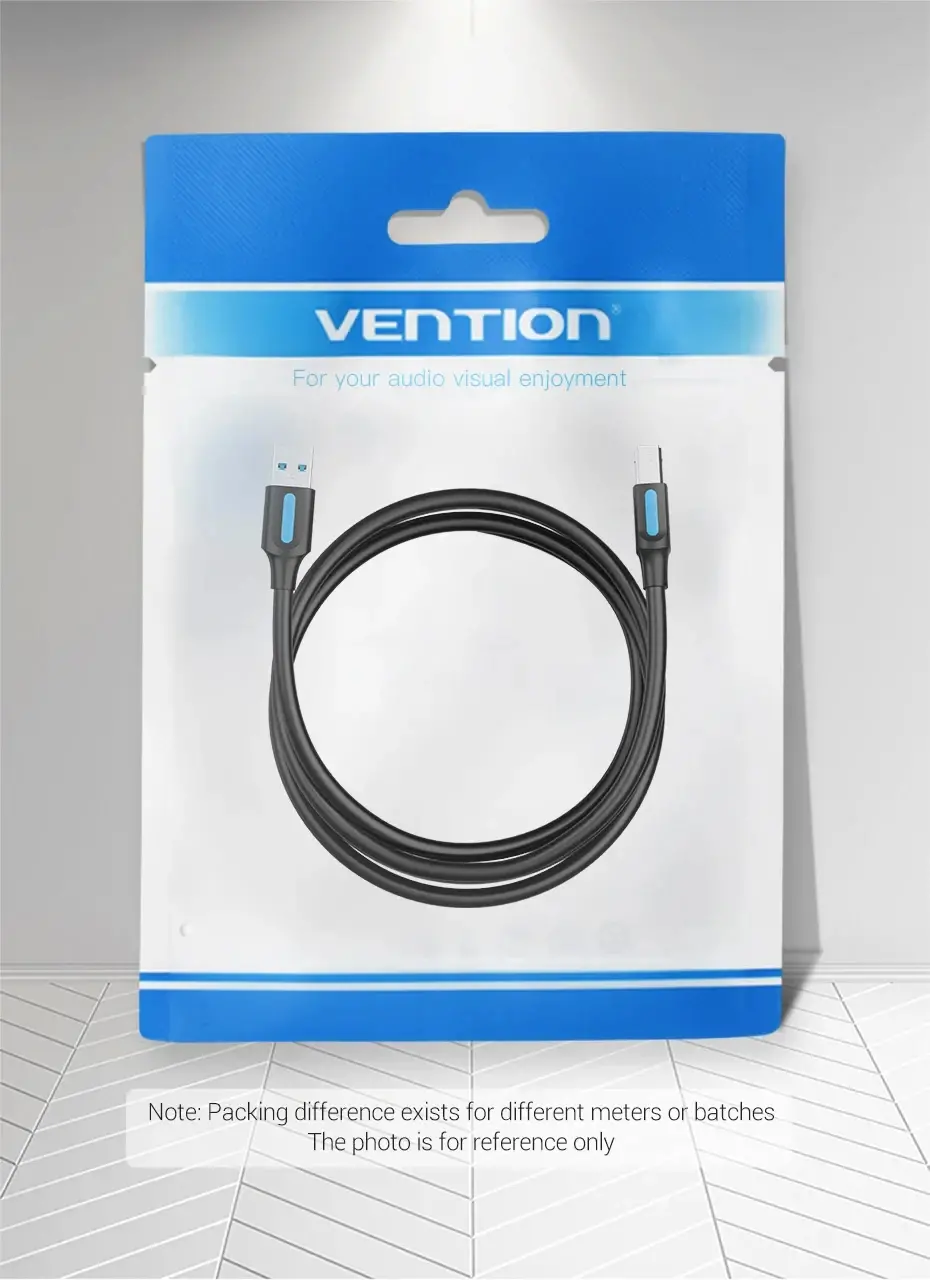 Vention Кабел USB 3.0 AM / BM - 0.5M Black - COOBD - image 11