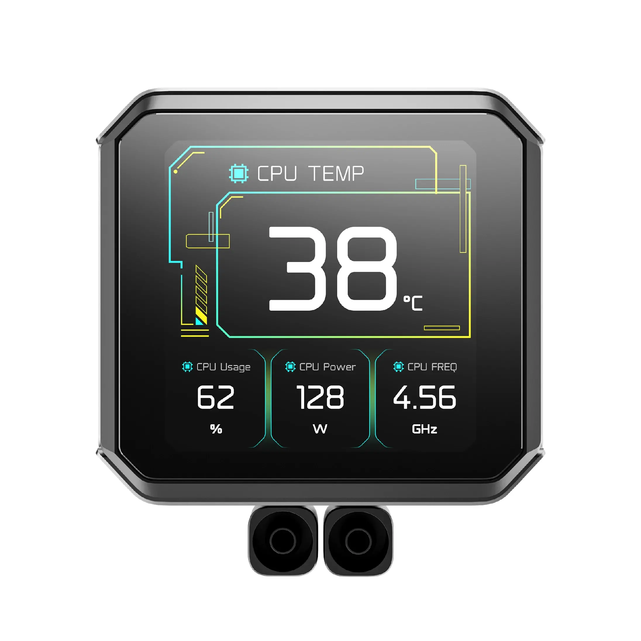 DeepCool водно охлаждане Water Cooling SPARTACUS 360 - 3.4 inch IPS Display - image 2
