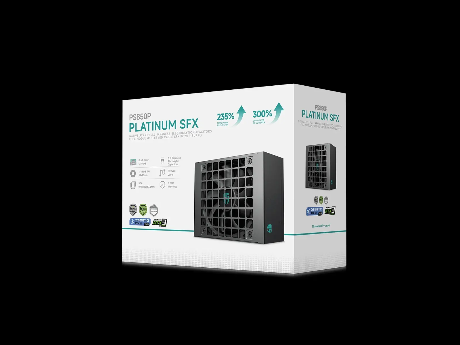DeepCool захранване PSU SFX 3.1 850W Platinum, Full Modular - PS850P - image 7
